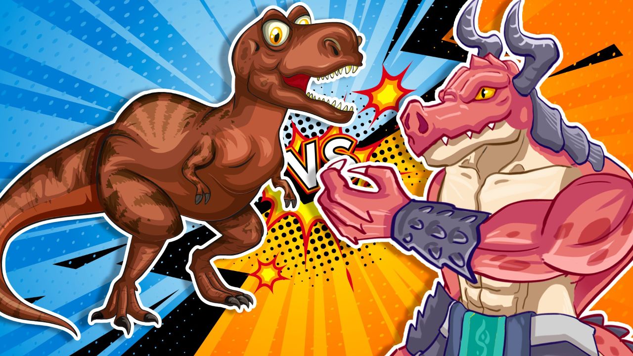 恐龙战队：大怪兽出没森林 快召唤超级恐龙打败大怪兽