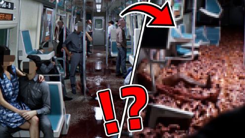 我迷失在充满血肉尸块的列车里...画面超真实的恐怖游戏！！
