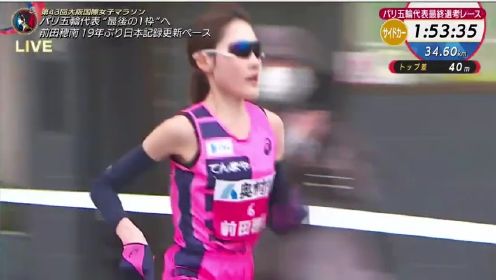 2024大阪国际女子马拉松赛～～