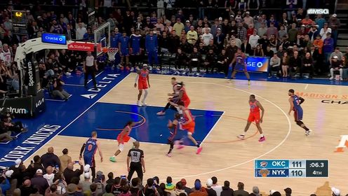 《NBA全场集锦》球迷跌宕起伏的观赛体验!亚历山大顶住压力翻身跳投反绝杀完成救赎