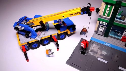 手办模型制作，搭建吊车模型