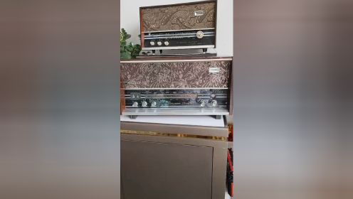 大海燕电子管收音机，怀旧收藏之佳品，几十年了保存好正常使用。让你找回童年的记忆 ！
