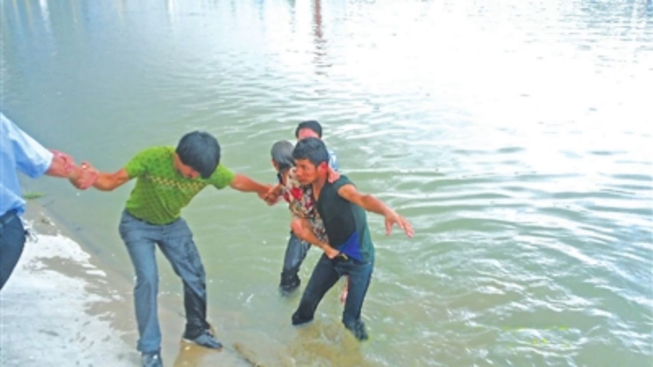 梦境的困惑，梦到与弟弟落河奋力相救，却遭误解与责打