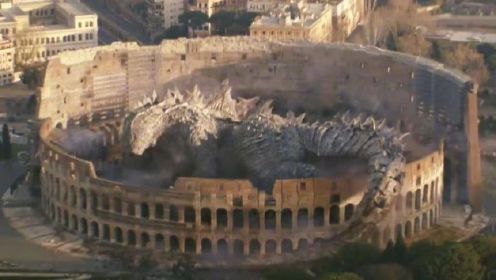 《哥斯拉大战金刚2》为什么哥斯拉要睡在罗马斗兽场？