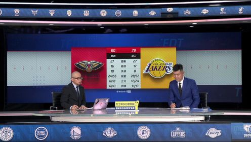 《NBA全场集锦》【回放】鹈鹕vs湖人第3节中文解说回放
