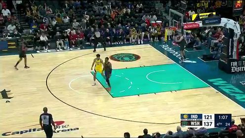 《NBA全场集锦》【回放】NBA常规赛：步行者vs奇才第4节中文解说回放