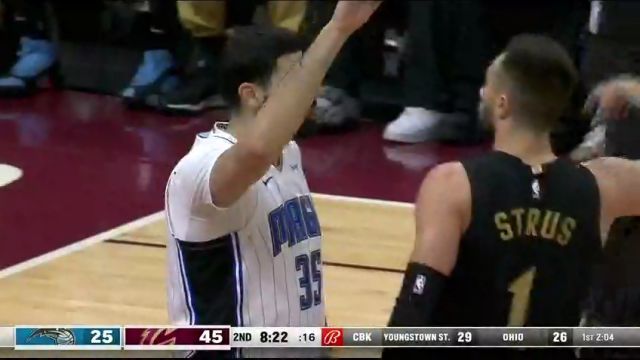 NBA常规赛：魔术vs骑士第2节中文解说回放