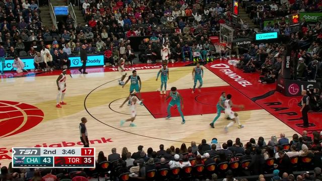 巴恩斯vs黄蜂集锦 22分17篮板7助攻3封盖篮板创赛季新高