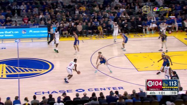 还没到该放弃的时候！ 乔治三分+扣篮连拿五分