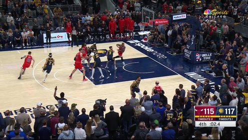 《TOP时刻》14日NBA最佳镜头  德罗赞接球高难度后仰打进绝平中投