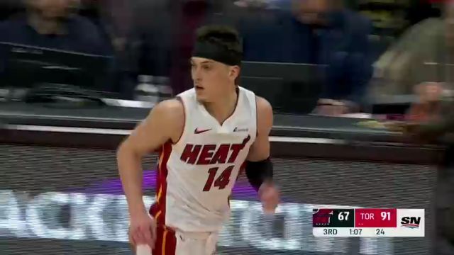 NBA常规赛：热火vs猛龙第3节中文解说回放