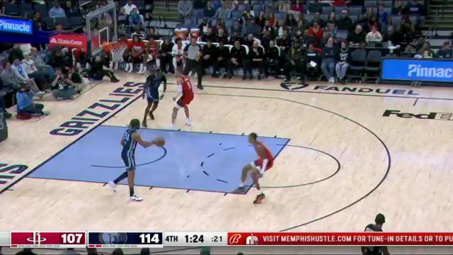 NBA常规赛：火箭vs灰熊第4节英文原声回放