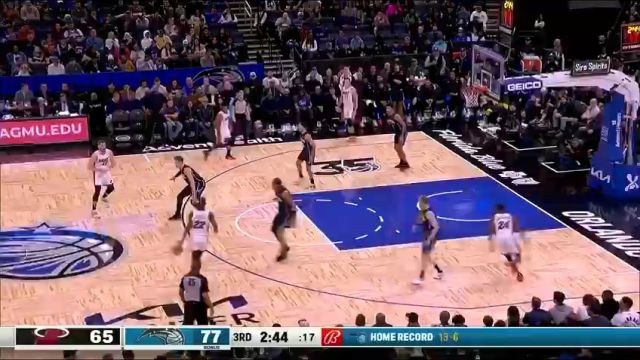 热火vs魔术英文原声全场回放