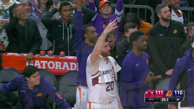 德罗赞精准中投命中 杜兰特镰刀出鞘三分百步穿杨