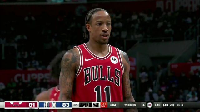 公牛vs快船第3节中文解说回放