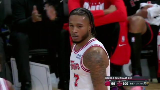 NBA常规赛：猛龙vs火箭第3节中文解说回放