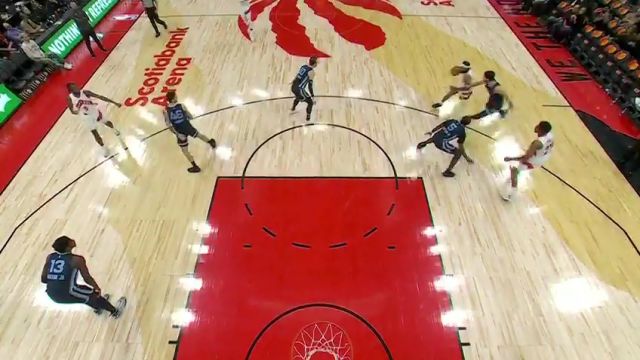 灰熊vs猛龙第3节英文原声回放