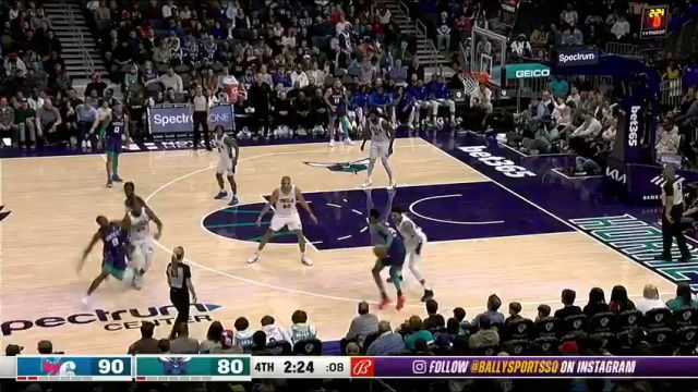 NBA常规赛：76人vs黄蜂第4节中文解说回放