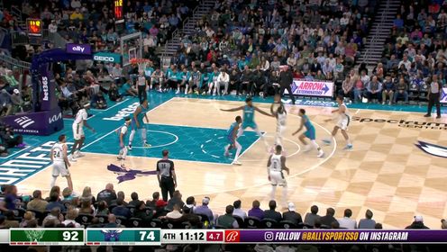 《NBA全场集锦》外线高射炮 大洛秀起超远三分令人心服口服
