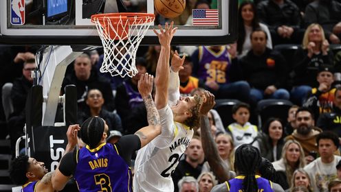 《NBA全场集锦》【原声】湖人125-132爵士 拉塞尔空砍39+8爵士豪取五连胜