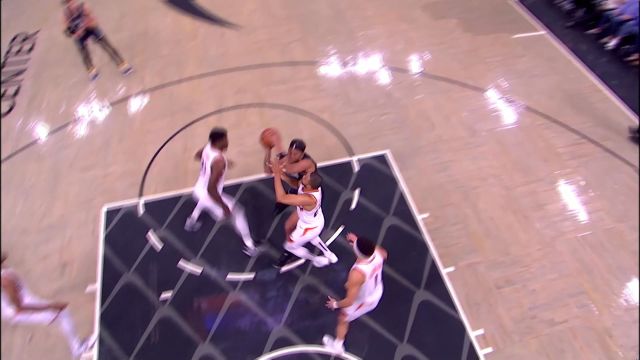 秀秀状元实力 班凯罗推土机上篮强顶防守完成2+1