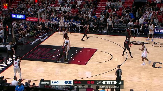 快船103-95热火 莱昂纳德哈登联手发力击败热火取得三连胜