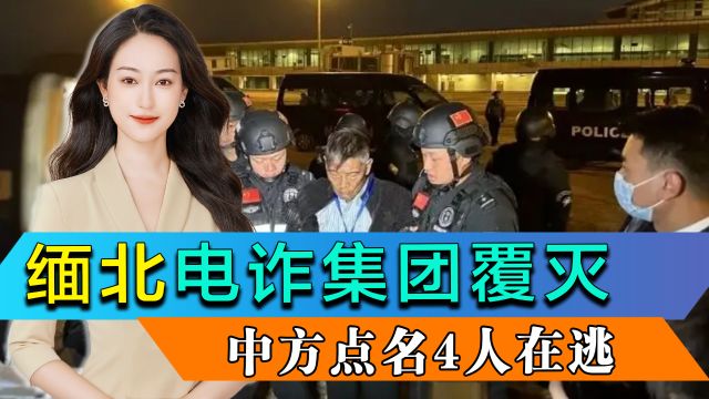 缅北电诈集团覆灭,白所成等10名头目遭逮捕,中方点名:还有4人在逃