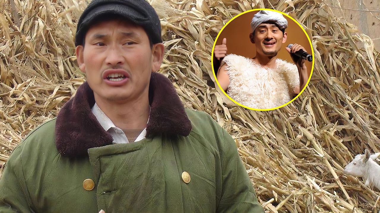 大衣哥朱之文在阿宝面前清唱《山丹丹花开红艳艳》,高音一出阿宝自愧