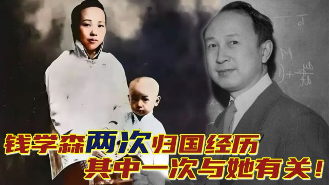 钱学森的母亲章兰娟:临死前只想见儿子,儿子却远在美国