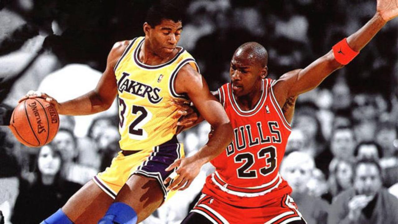 迈克尔乔丹和魔术师约翰逊挚友情特别纪录片