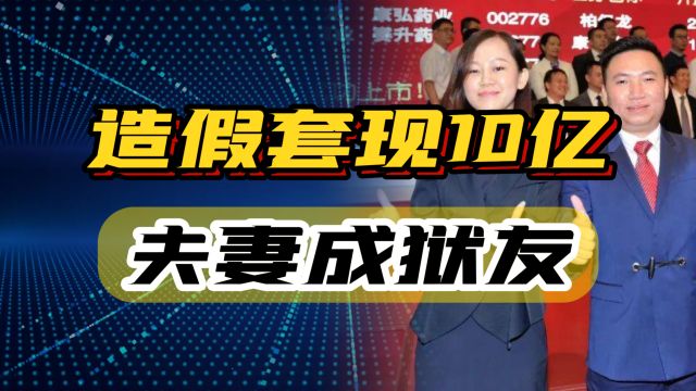 上市8年,6年造假,套现10亿,创始人夫妻成狱友!