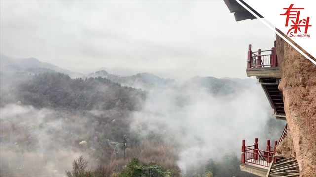 甘肃天水再上大分!天水八景之首“麦积烟雨”再现麦积山