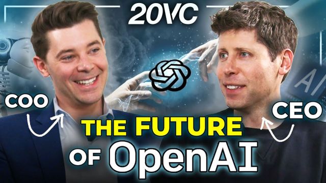 Open AI COO大谈特谈公司经营,奥特曼全程一脸“懵”:他说的我都听不懂!