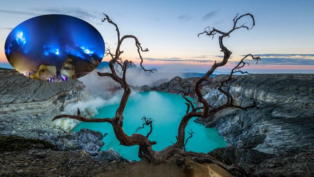 中国女游客印尼爬火山跌落身亡,为何意外不断?伊真火山美却危险