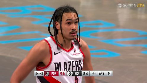 《布鲁克林篮网》【回放】NBA常规赛：开拓者vs篮网中文解说全场回放