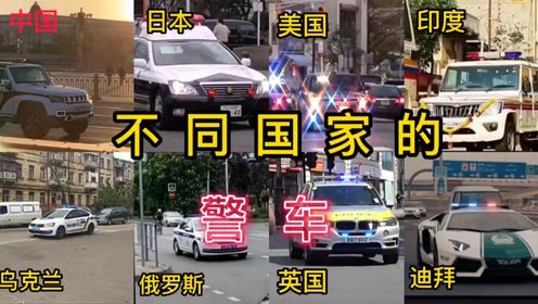 不同国家的警车！美国太帅了，迪拜我爱了！中国yyds高清1080p在线观看平台腾讯视频 