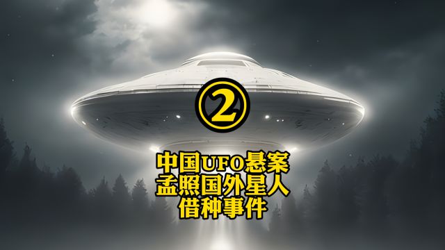 中国UFO悬案孟照国外星人借种事件②