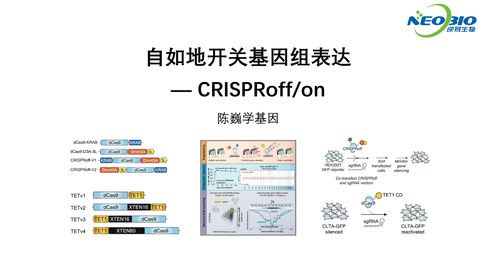 【陈巍学基因】自如地开关基因组表达——CRISPRoff/on