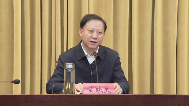 省辖市市委书记、市长四季度工作会议召开 黄晓武马军倪建胜杨森王庆武在市县分会场参加