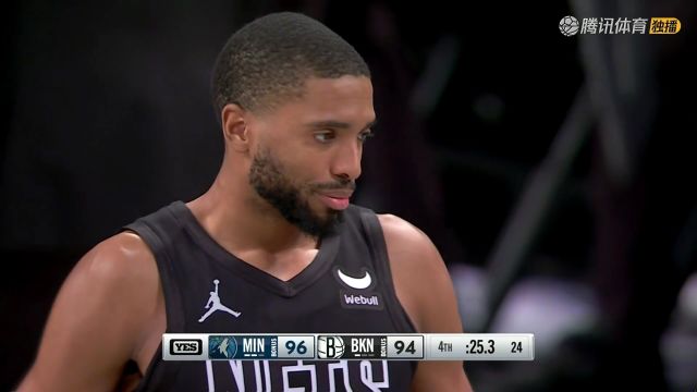 2023/24赛季NBA常规赛：森林狼 VS 篮网 全场回放