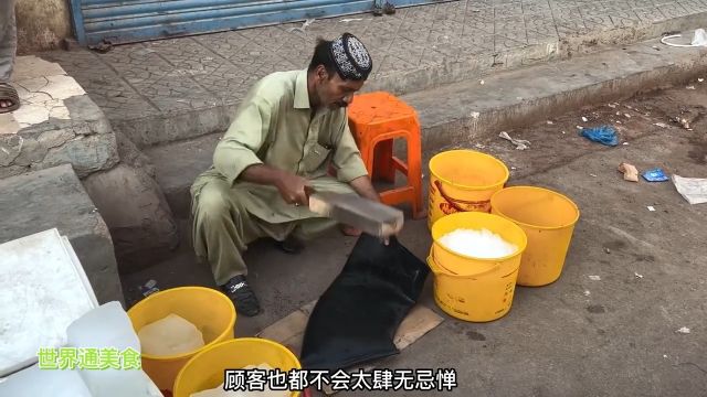 印度街边美食之“草莓味奶茶”,不单有奶茶,还有飞行蛋白