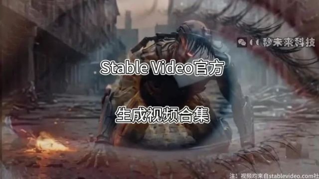 Stability AI 的Stable Video公测体验