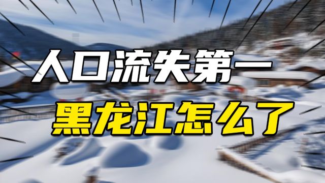 10年减少700万人,人口流失速度“遥遥领先”,黑龙江到底怎么了?