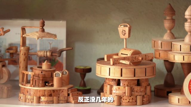 “空竹大王”的奇妙作品 各式各样的异型空竹让人眼花缭乱!