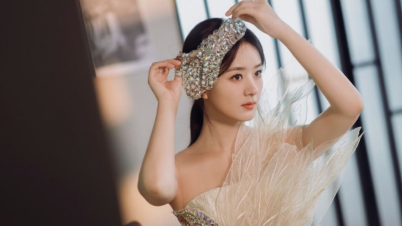 赵丽颖羽纱仙女裙火了,36岁状态如逆生长,与林更新互动引爆笑