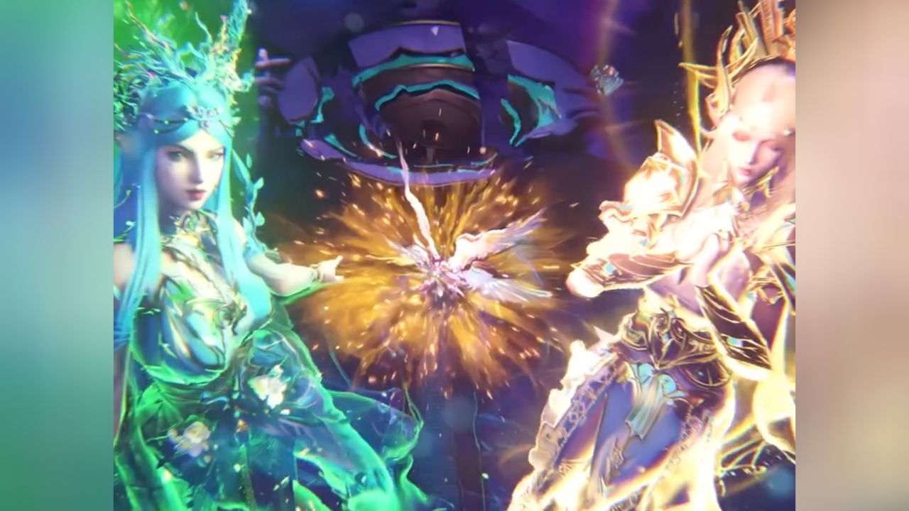 自然女神光明女神