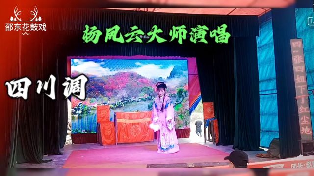 邵东(邵阳)花鼓戏演艺大师杨凤云演唱“四川调”(20243)