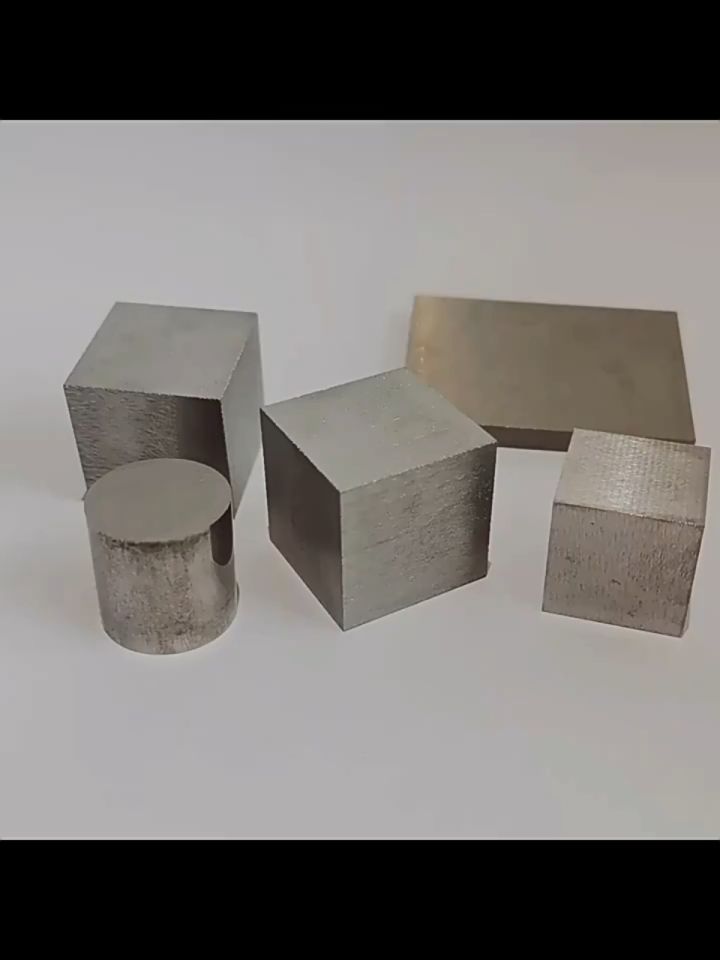 高纯钨块钨立方 镇纸