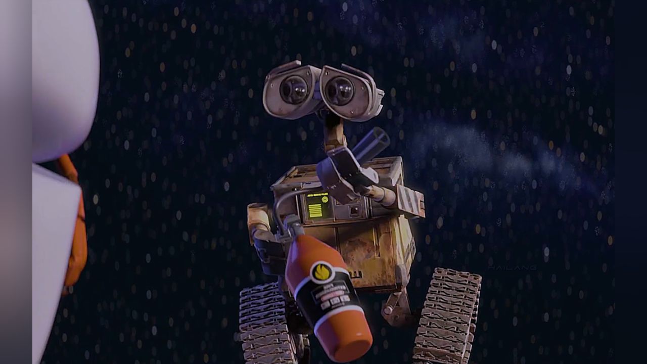 "机器人之间的感情,纯爱战神瓦力"