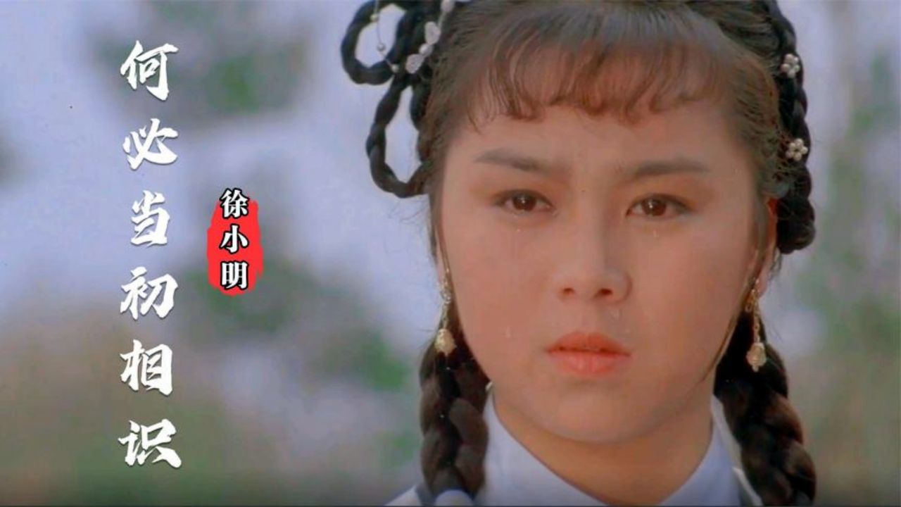 《木棉袈裟》插曲《何必当初相识》,徐小明演唱,满满的童年回忆